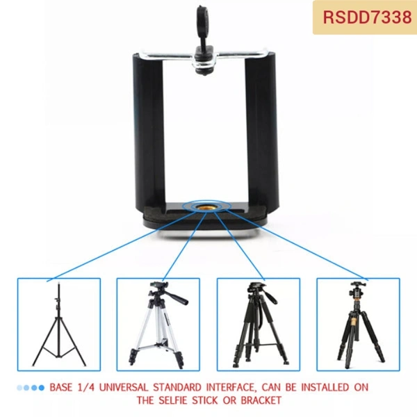 RSDD7338 MOBILE HOLDER ATTACHMENT FOR SELFIE STICK AND MOBILE TRIPODS