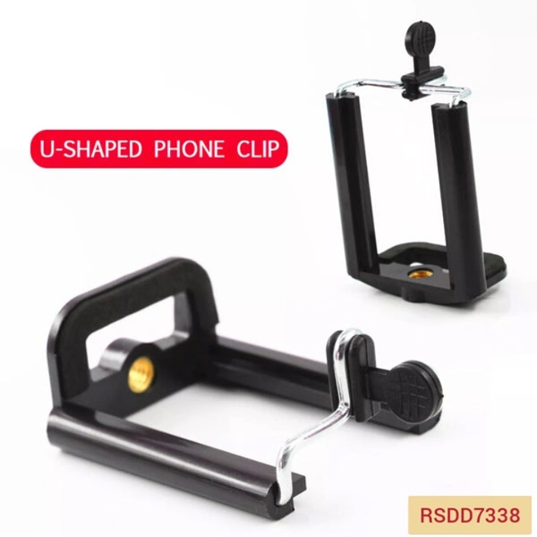 RSDD7338 MOBILE HOLDER ATTACHMENT FOR SELFIE STICK AND MOBILE TRIPODS