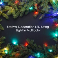RSDD7291 4 METER FESTIVAL DECORATION LED STRING LIGHT IN MULTICOLOR WITH 3 MODES CHANGING CONTROLLER