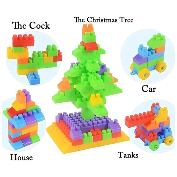 RSDD4627A BUILDING BLOCKS 60 PC WIDELY USED BY KIDS AND CHILDREN FOR PLAYING AND ENTERTAINING PURPOSES AMONG ALL KINDS OF HOUSEHOLD AND OFFICIAL PLACES ETC.