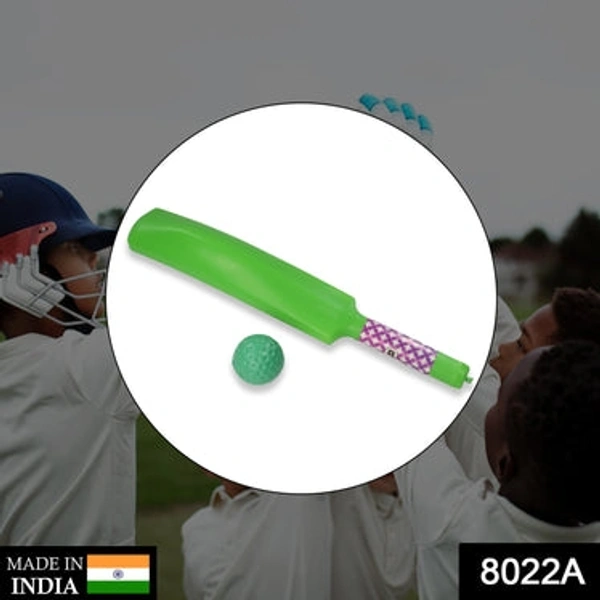 RSDD8022A PLASTIC CRICKET BAT AND BALL TOY FOR KIDS