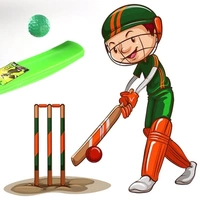 RSDD8022A PLASTIC CRICKET BAT AND BALL TOY FOR KIDS