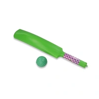 RSDD8022A PLASTIC CRICKET BAT AND BALL TOY FOR KIDS
