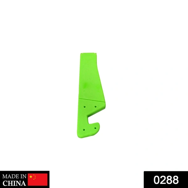 RSDD0288 UNIVERSAL PHONE STAND FOLDABLE V SHAPE MOBILE MOUNT STAND HOLDER BRACKET (RANDOM COLOR) (PACK OF 4)