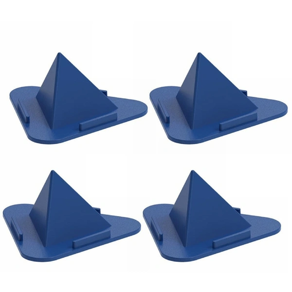 RSDD4640 Universal Portable Three-Sided Pyramid Shape Mobile Holder Stand (4 Pcs)