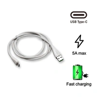RSDD6481 Type C data cable with 2.4Amp Rapid Charging (1000mm)