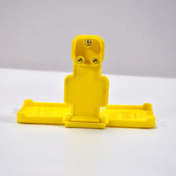 RSDD6496Y Multi-Purpose Wall Holder Stand for Charging Mobile Just Fit in Socket and Hang (Yellow)