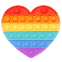 RSDD4752 Random Shape Rainbow Colored Fidget (1Pc Only)
