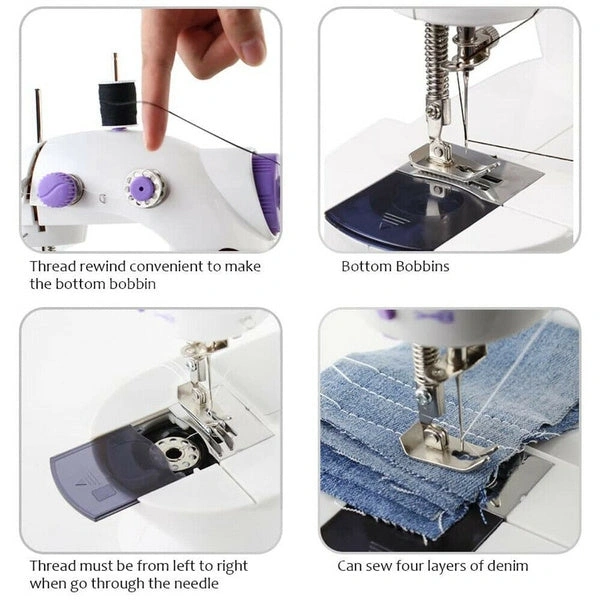 RSDD1220 Portable Mini Hand Tailor Machine for Sewing Stitching