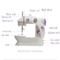 RSDD1220 Portable Mini Hand Tailor Machine for Sewing Stitching