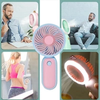RSDD4800 Mini Handheld Fan Portable Rechargeable Mini Fan Easy to Carry, for Home, Office, Travel and Outdoor Use