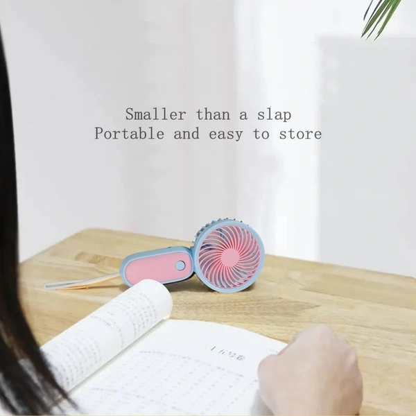 RSDD4800 Mini Handheld Fan Portable Rechargeable Mini Fan Easy to Carry, for Home, Office, Travel and Outdoor Use