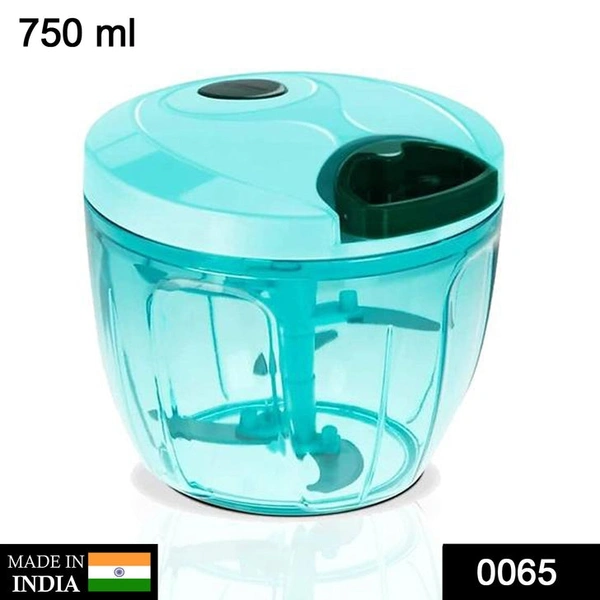 RSDD0065 Manual Stainless Steel Compact Extra Sharp Hand Held Vegetable Chopper/Slicer with 5 Blades
