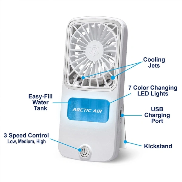 RSDD0202 ARCTIC AIR FREEDOM PORTABLE PERSONAL AIR COOLER