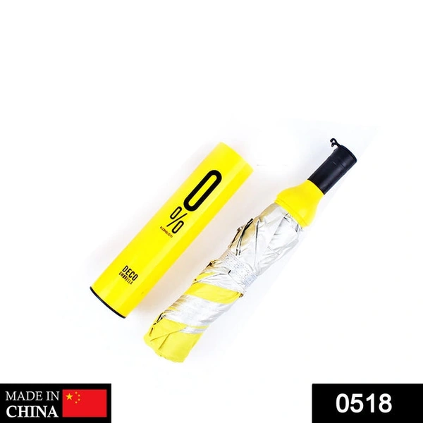 RSDD0518 POCKET FOLDING WINE BOTTLE UMBRELLA