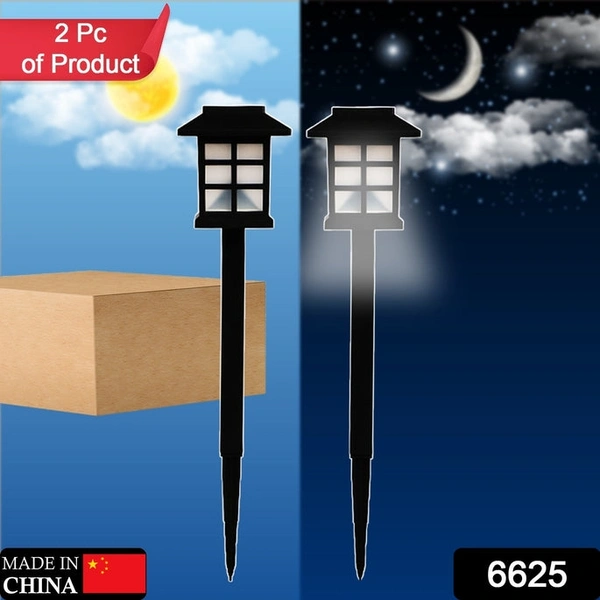 RSDD6625 SOLAR GARDEN LIGHTS LED OUTDOOR STAKE SPOTLIGHT FIXTURE FOR GARDEN LIGHT (PACK OF 2PC )