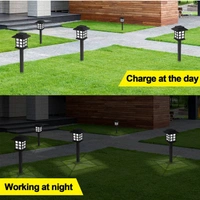 RSDD6625 SOLAR GARDEN LIGHTS LED OUTDOOR STAKE SPOTLIGHT FIXTURE FOR GARDEN LIGHT (PACK OF 2PC )
