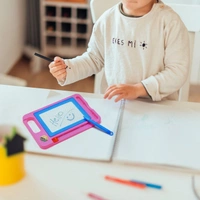 RSDD6622 MAGNETIC SLATE & MAGNETIC PEN WRITING SLATE TOY