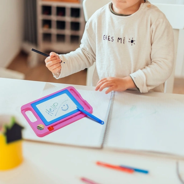 RSDD6622 MAGNETIC SLATE & MAGNETIC PEN WRITING SLATE TOY