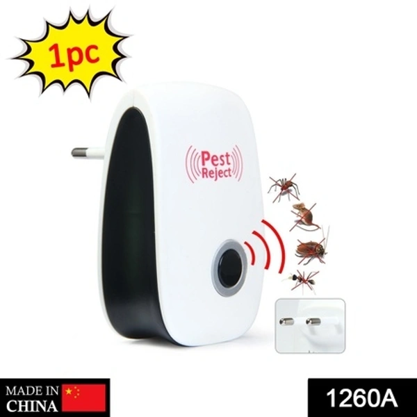 RSDD1260A Ultrasonic Pest Repeller to Repel Rats, Cockroach, Mosquito, Home Pest & Rodent