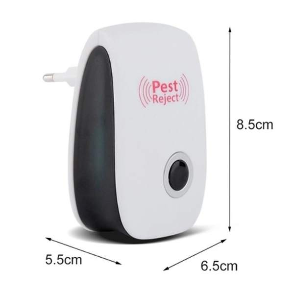 RSDD1260A Ultrasonic Pest Repeller to Repel Rats, Cockroach, Mosquito, Home Pest & Rodent