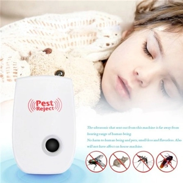 RSDD1260A Ultrasonic Pest Repeller to Repel Rats, Cockroach, Mosquito, Home Pest & Rodent