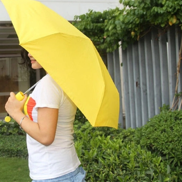 RSDD1639 STYLISH BANANA SHAPED MINI FOLDABLE UMBRELLA