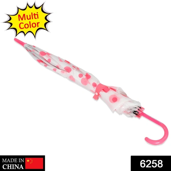 RSDD6258 DOT PRINTED UMBRELLA FOR MEN AND WOMEN MULTICOLOR