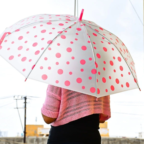 RSDD6258 DOT PRINTED UMBRELLA FOR MEN AND WOMEN MULTICOLOR
