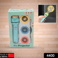 RSDD4400 Mini Slide Projector for Kids with 3 Slide and 24 Animated Pattern, Flashlight Torch for Kids, Projector Torch, Educational Learning Toy, Education Learning For Girls & boy