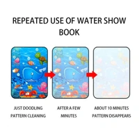 RSDD8091 Magic Water Quick Dry Book Water Coloring Book Doodle with Magic Pen Painting Board