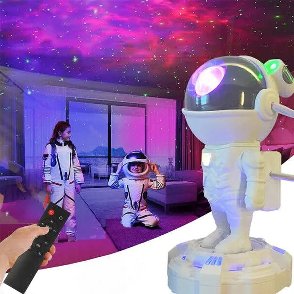 RSDD4530 Robot Sky Space Stars Light Astronaut Galaxy Projector, Night lamp, Bedroom, Kids, Projector, Remote Control, Star Projector Will Take Children's to Explore The Vast Starry Sky for Adults, raksha bandhan, Diwali Gift