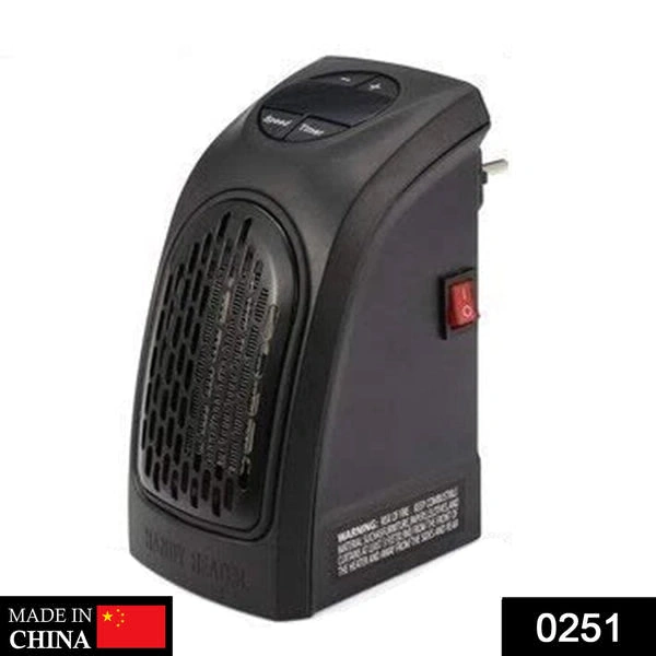 RSDD0251 Electric Mini Handy Heater Plug-In Wall (400w)