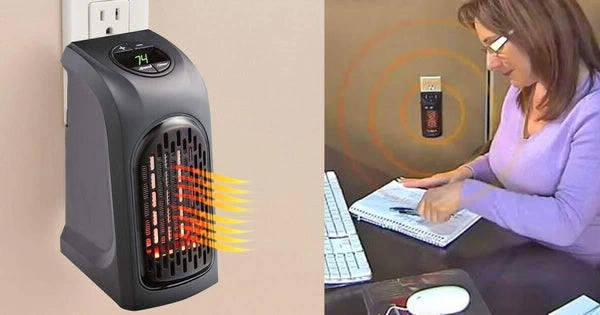 RSDD0251 Electric Mini Handy Heater Plug-In Wall (400w)