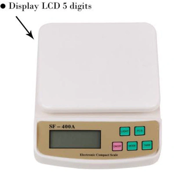RSDD1610 Digital Multi-Purpose Kitchen Weighing Scale (SF400A)