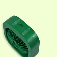 RSDD1110 Portable USB Fan - Rechargeable Fan With 2 Speeds, 180° Rotating Rechargeable Fan, Quiet Personal Fan For Travel In The Car Outdoors (Battery Not Include)