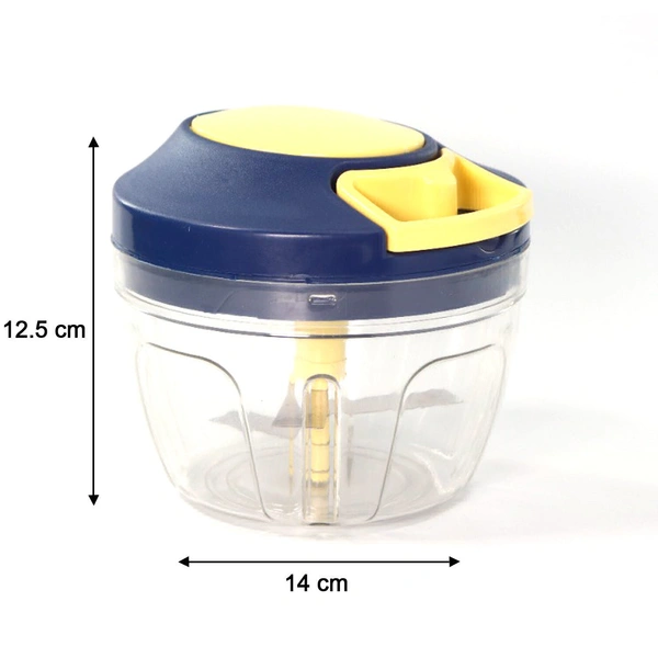 RSDD0089 Chopper With Blades For Effortlessly Chopping Vegetables And Fruits For Your Kitchen (650ml)
