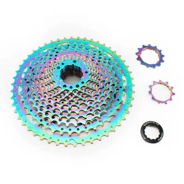 SUNSHINE Rainbow Cassette Bike Bicycle Freewheel 11/12 Speed