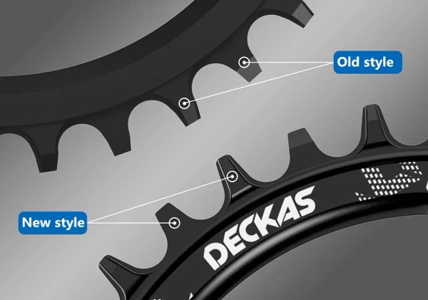 Deckas 104BCD Round Narrow Wide Chainring