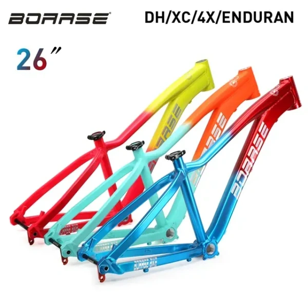 BOARSE Bicycle Dirt Jump Bike Frame 26 Inchs DH XC 4X (Full Setup)