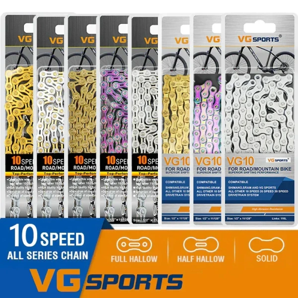 VG Sports 10 Speed Bicycle Chain VG10