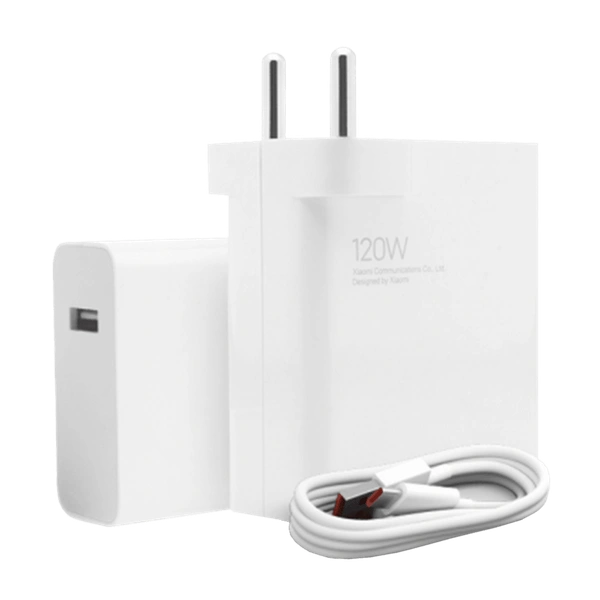MI 120W Hyper Fast Charger - Mi 120W, White
