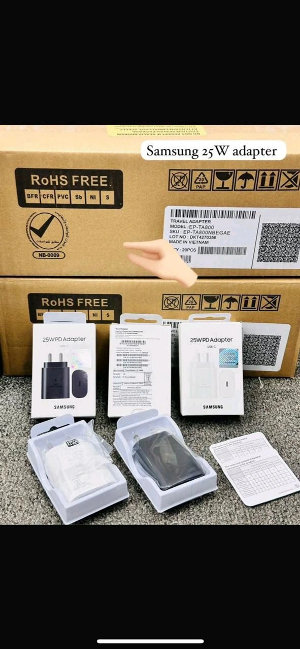Samsung 25W PD OG Fast Charging Adaptor - Black