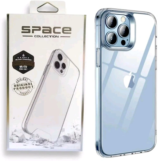 Space Hight Quality Transparent case - iPhone 15+