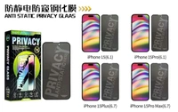YouthQit Privacy Anti ESD Tempered Glass Single Pic Box Packing - iPhone 14+