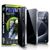 YouthQit Privacy Anti ESD Tempered Glass Single Pic Box Packing - iPhone 15