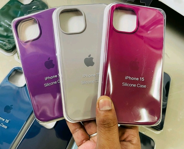 iPhone OG Box Silicon Case Premium Quality - iPhone 13+