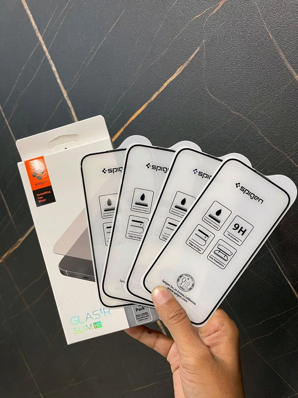Spigen HD Anti Dust Proof Tempered Glass - iPhone 12