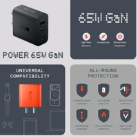 Nothing 65W Ultra Fast High Seed Care Og Adaptor  - Black