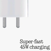 Nothing 45w Charger Typce Adaptor Fast Charger  - White